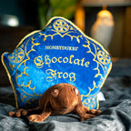 Image produit Harry Potter - Coussin Grenouille en Chocolat avec Figurine en Peluche