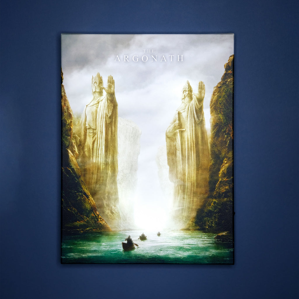 Image produit Le Seigneur des Anneaux - Image murale Argonath avec lumière