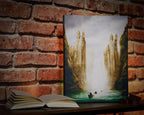 Image produit Le Seigneur des Anneaux - Image murale Argonath avec lumière