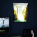 Image produit Le Seigneur des Anneaux - Image murale Argonath avec lumière