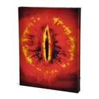 Image produit Le Seigneur des Anneaux - Tableau mural de l'œil de Sauron avec lumière
