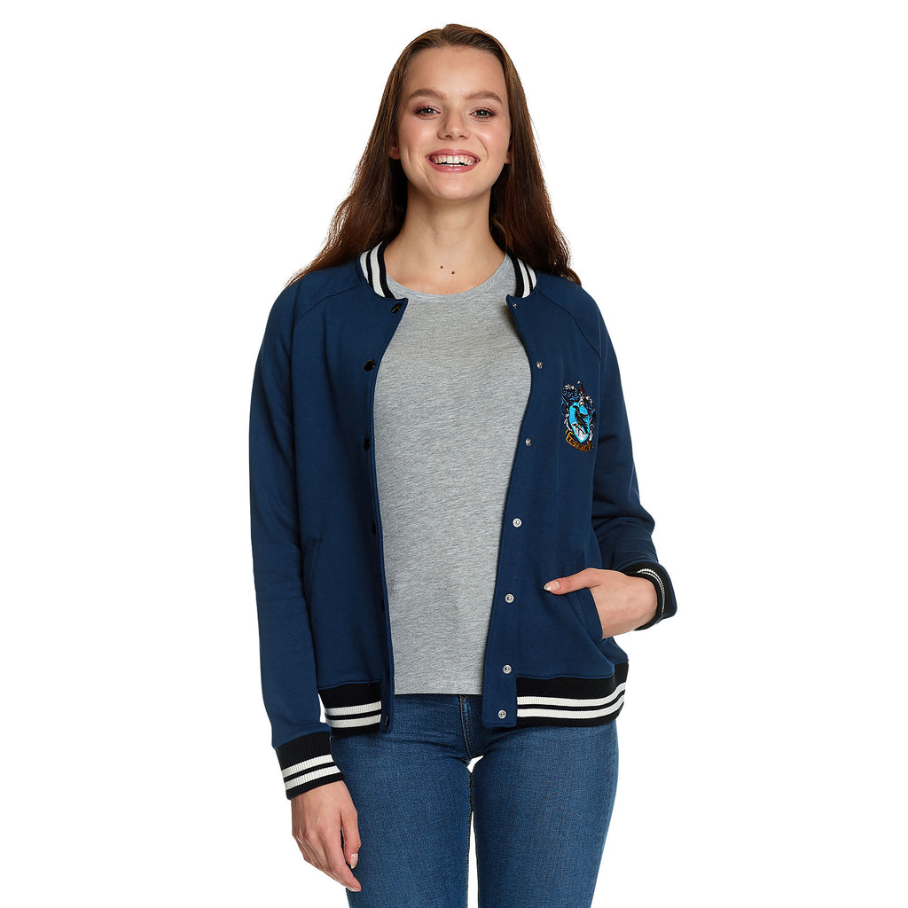 Image produit Harry Potter - Blouson universitaire pour femmes avec blason de Serdaigle bleu
