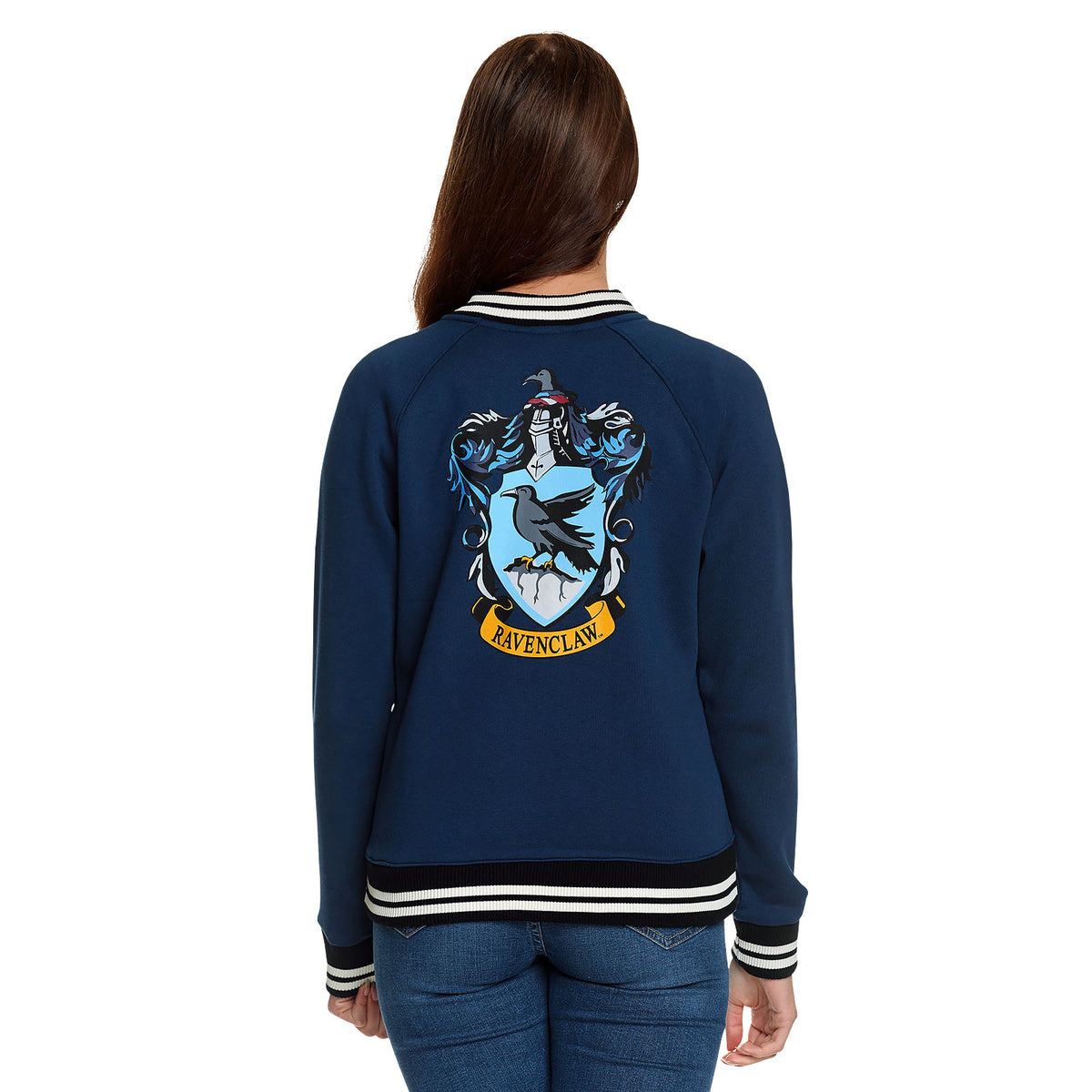 Image produit Harry Potter - Blouson universitaire pour femmes avec blason de Serdaigle bleu