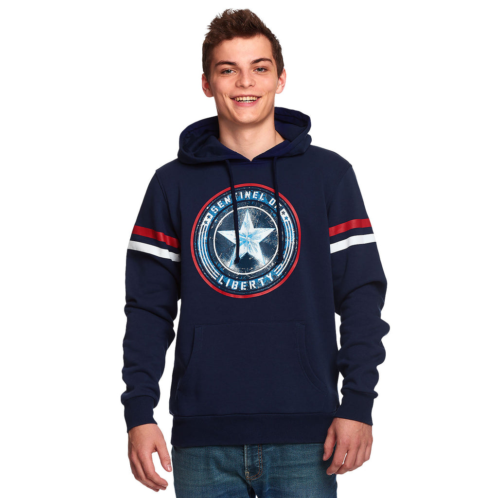 Image produit Captain America - Sweat à capuche Sentinel of Liberty bleu