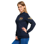 Image produit Captain Marvel - Sweat à capuche logo étoile pour femmes bleu