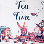 Image produit T-shirt femme Tea Time pour les fans d'Alice au pays des merveilles