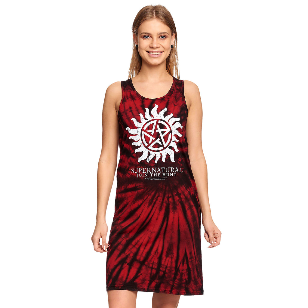 Image produit Supernatural - Mini robe Batik avec symbole Anti Possession