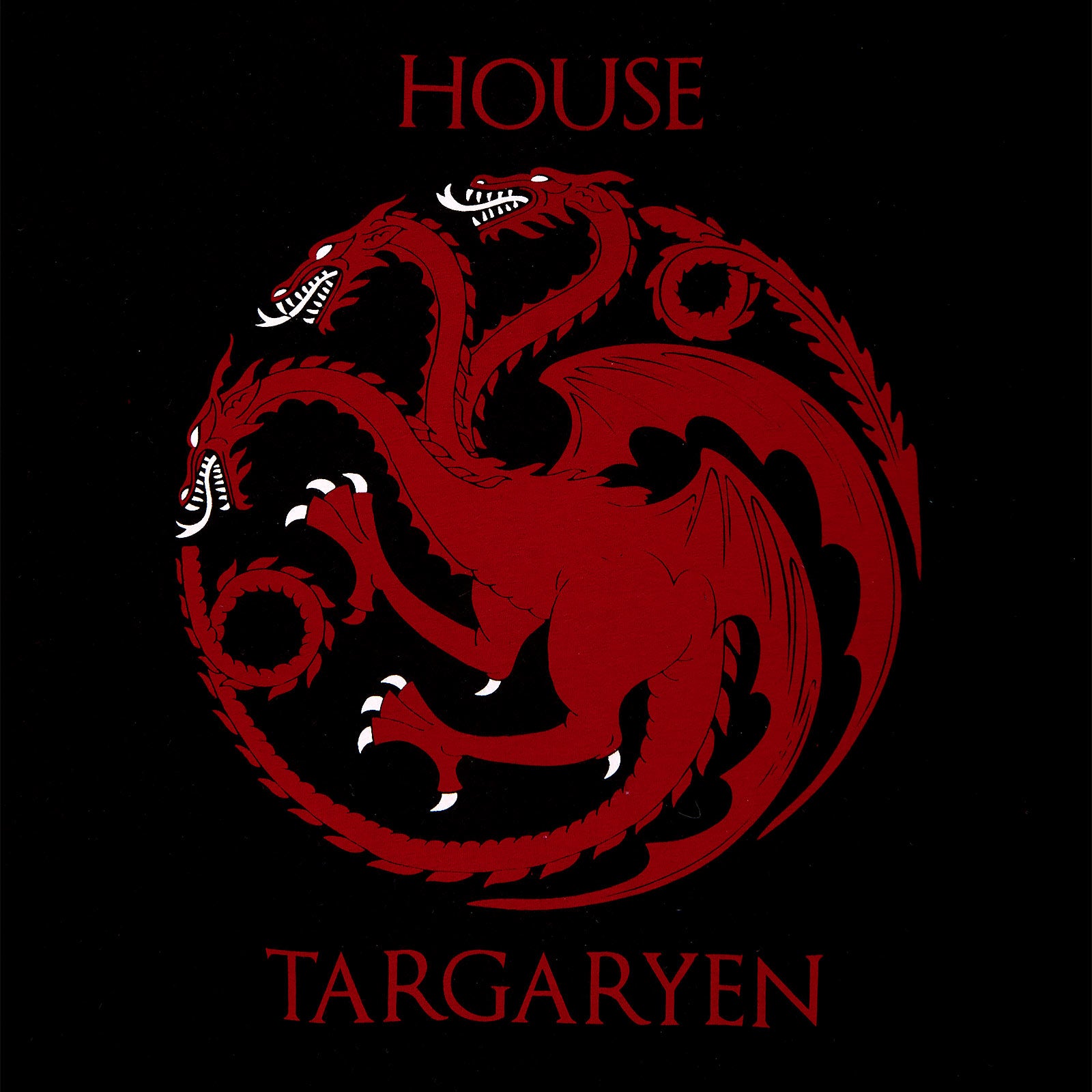 Image produit Game of Thrones - Pyjama court pour femmes avec blason Targaryen