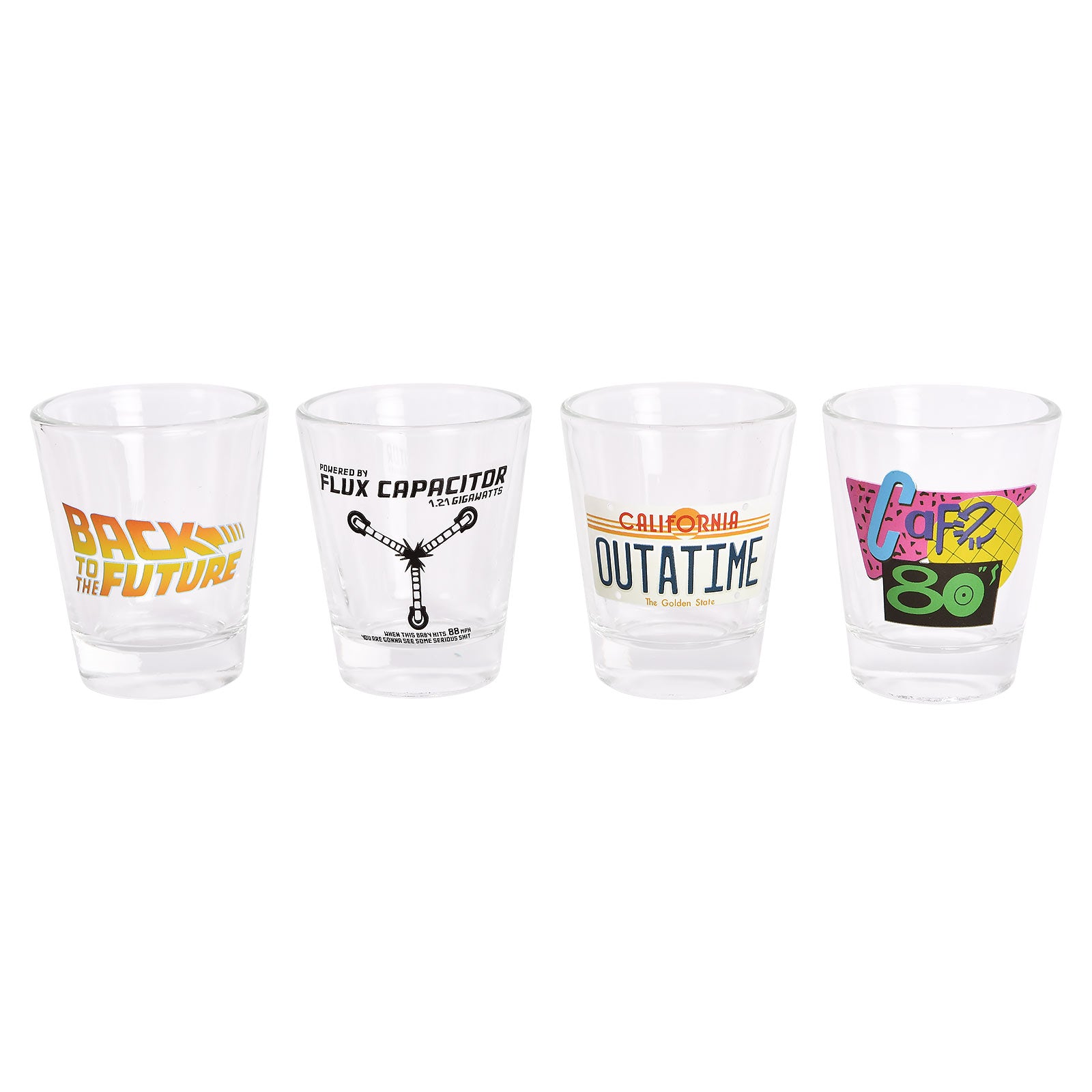 Image produit Retour vers le Futur - Ensemble de verres à liqueur Symbol