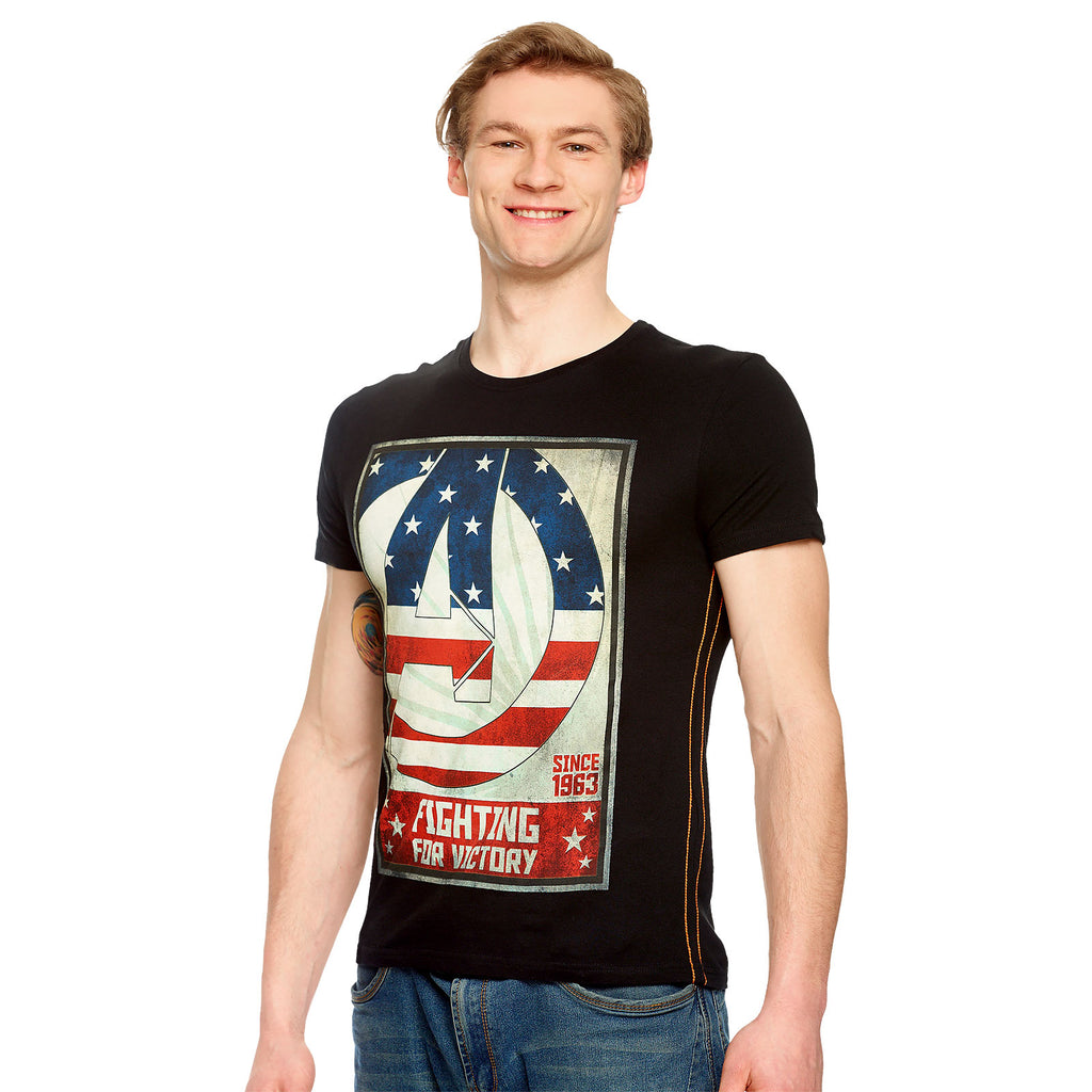 Image produit Avengers - Fighting for Victory T-shirt noir