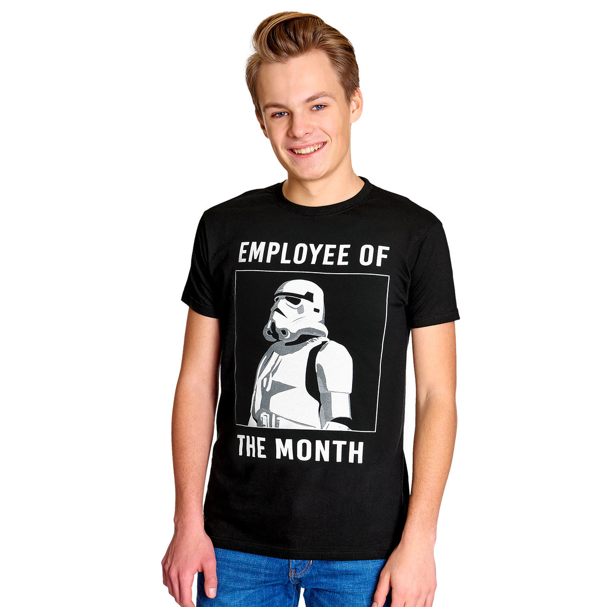 Image produit Star Wars - T-Shirt Stormtrooper Employé du Mois Noir