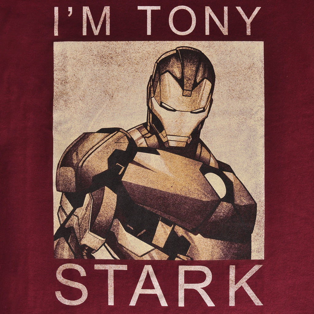 Image produit Iron Man - I'm Tony Stark t-shirt rouge