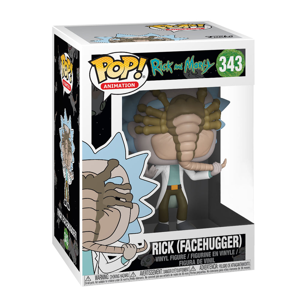 Image produit Rick and Morty - Rick Facehugger Figurine Funko Pop