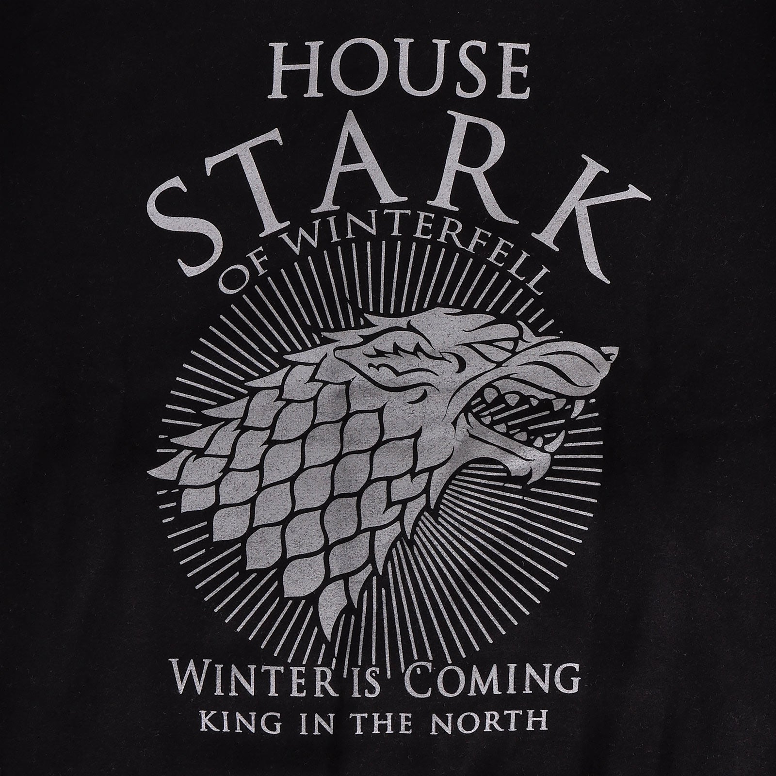 Image produit Game of Thrones - Veste de collège House Stark noir-gris