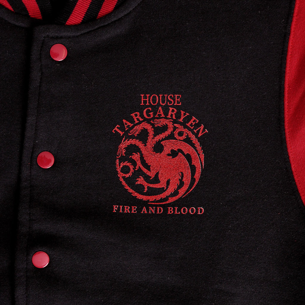 Product image Game of Thrones - House Targaryen College Jacket black-red
