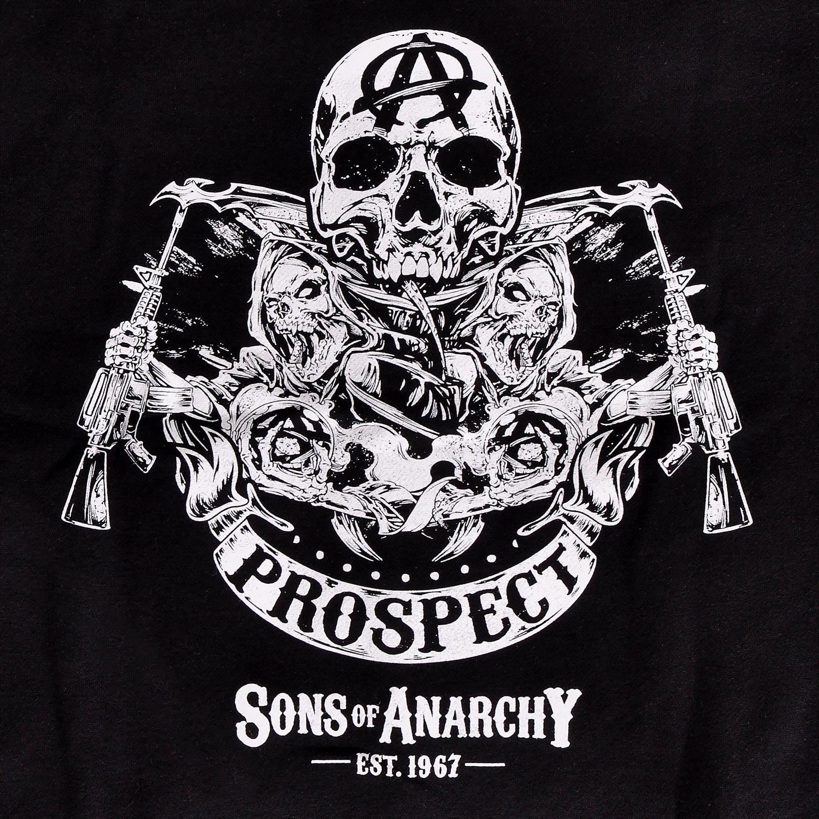 Image produit Sons of Anarchy - Veste de collège Reaper & Prospect noir-blanc