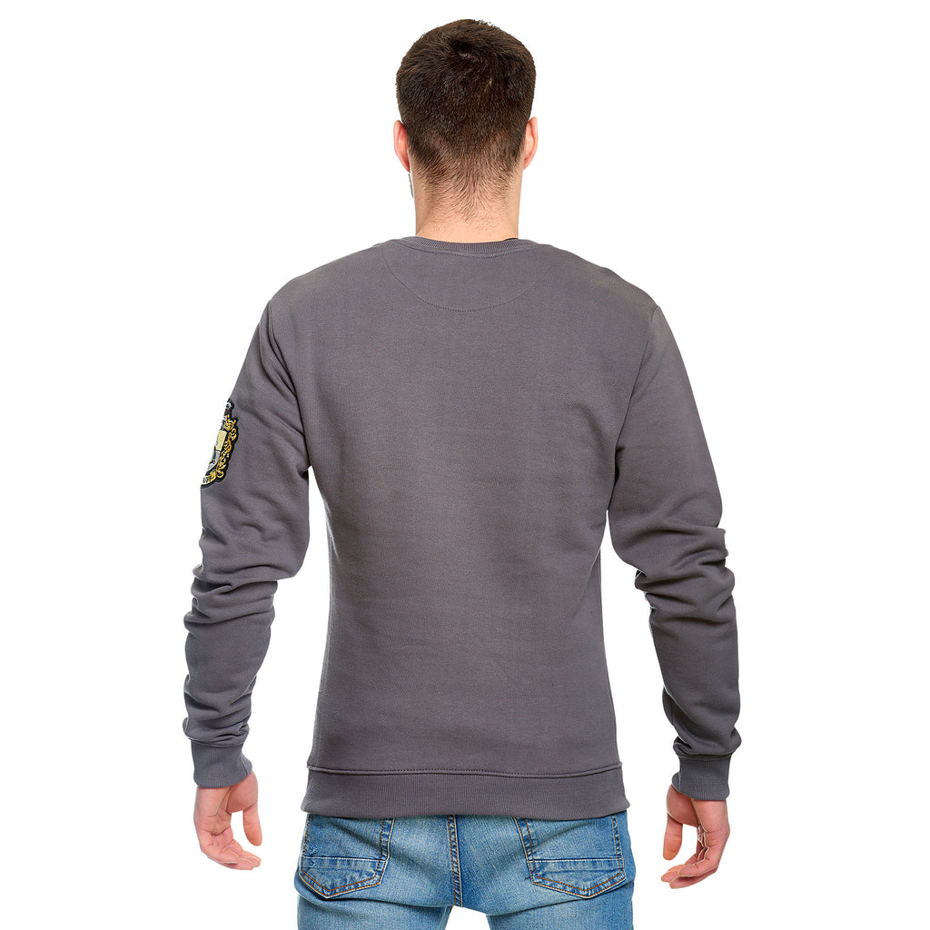 Image produit Harry Potter - Pull d'équipe Hufflepuff gris