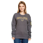 Image produit Harry Potter - Pull d'équipe Hufflepuff gris