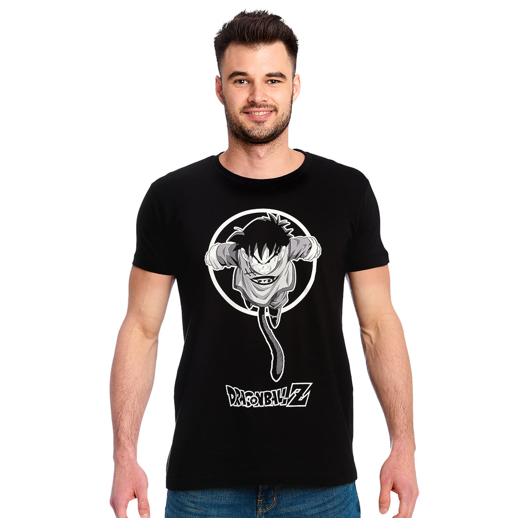Image produit Dragon Ball Z - T-shirt Gohan Jump noir