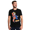 Image produit T-shirt noir Naruto Uzumaki Kick