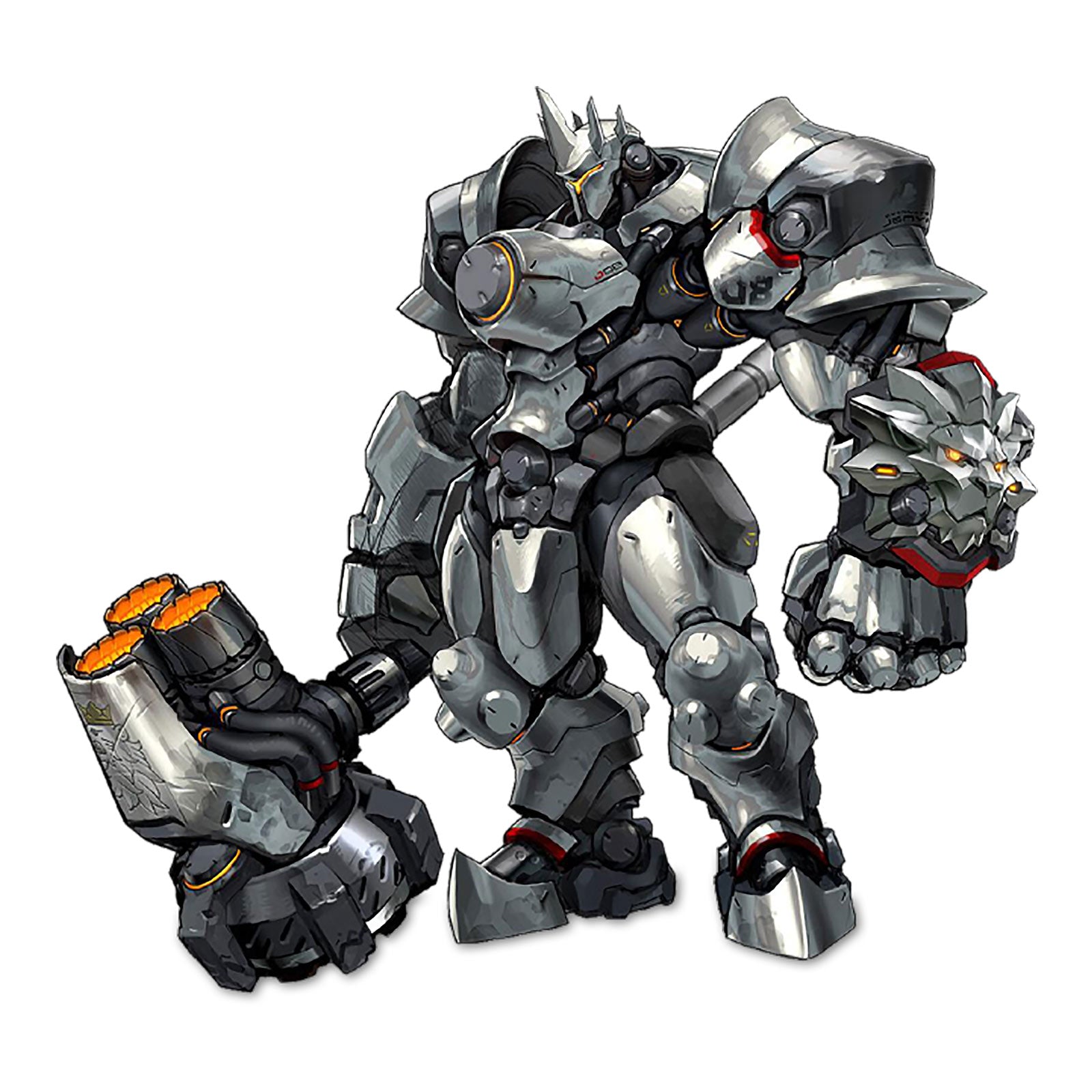 Image produit Overwatch - Figurine Reinhardt Mignon mais mortel