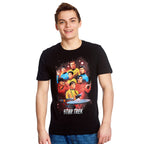 Image produit Star Trek - T-shirt noir de l'équipage de l'Enterprise