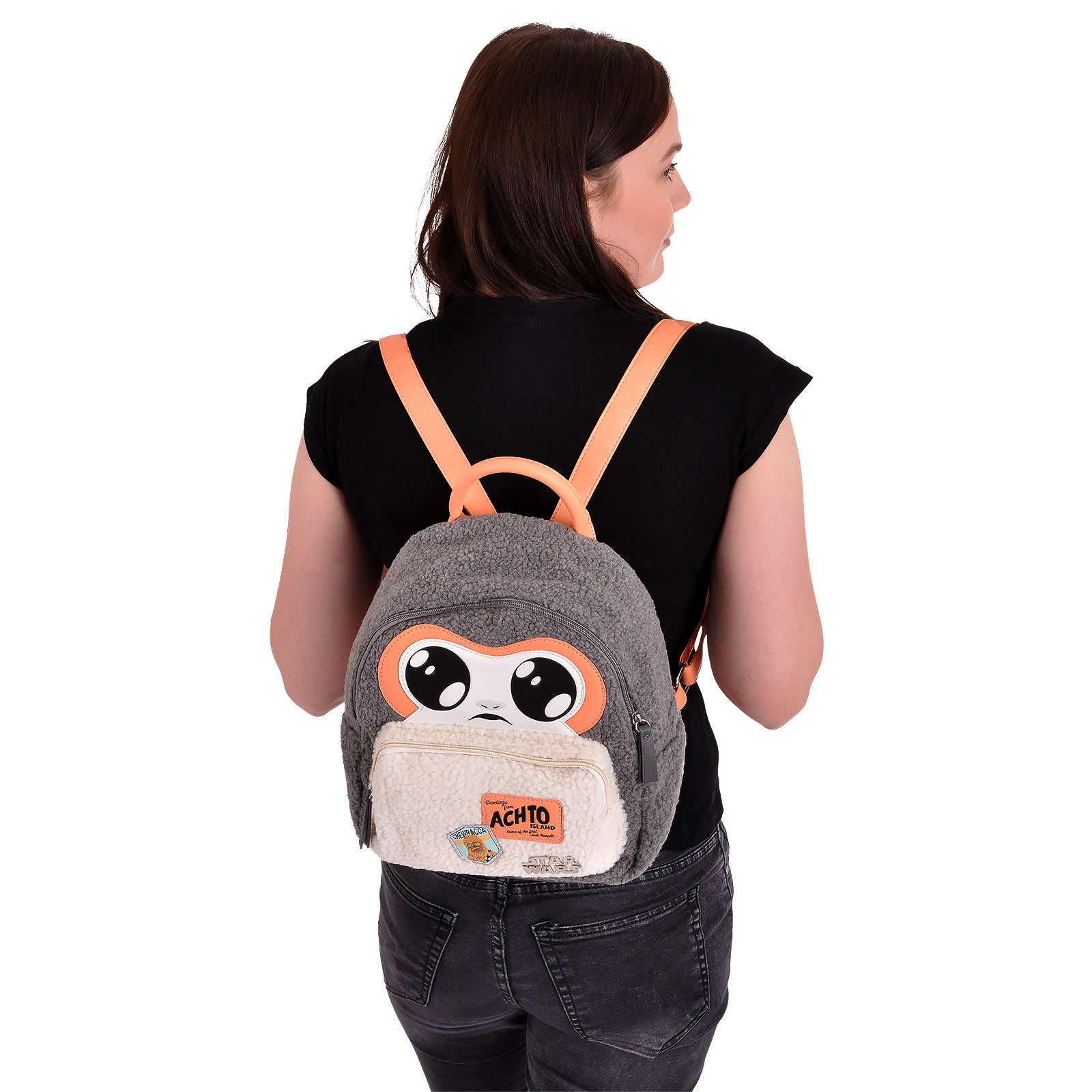 Image produit Star Wars - Sac à dos mini en peluche Porg