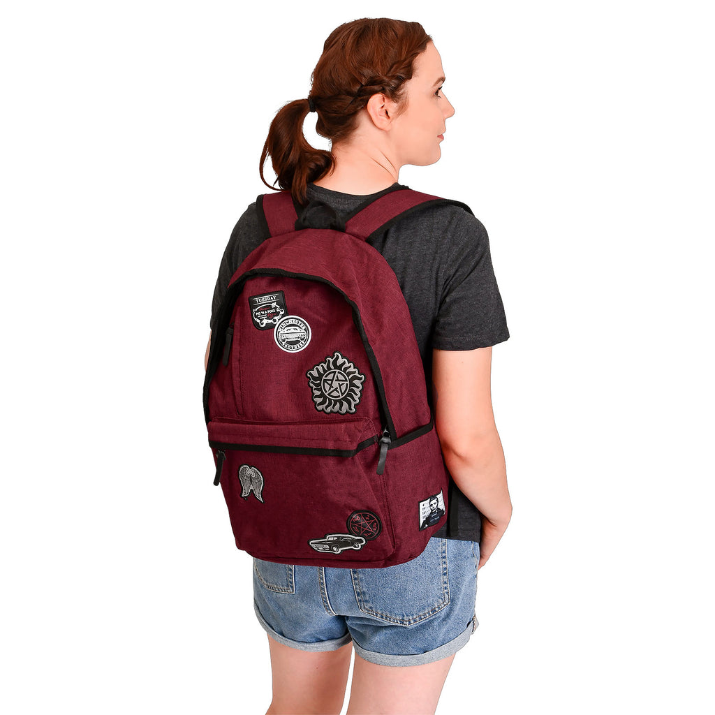 Image produit Supernatural - Sac à dos Symboles rouge