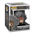 Image produit Game of Thrones - Tyrion Lannister avec le trône de fer Figurine Funko Pop