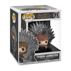Image produit Game of Thrones - Tyrion Lannister avec le trône de fer Figurine Funko Pop