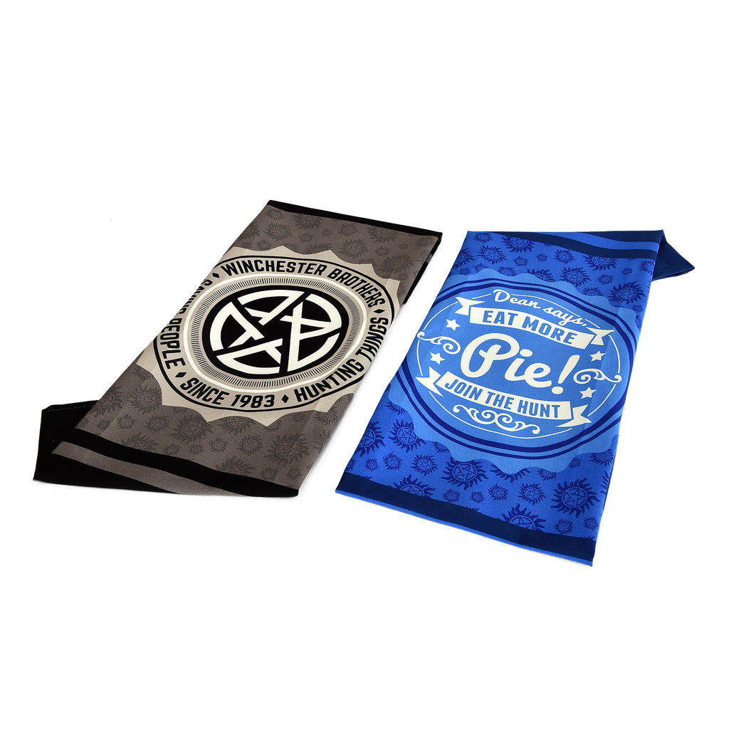 Image produit Supernatural - Set de torchons Winchester Hunt