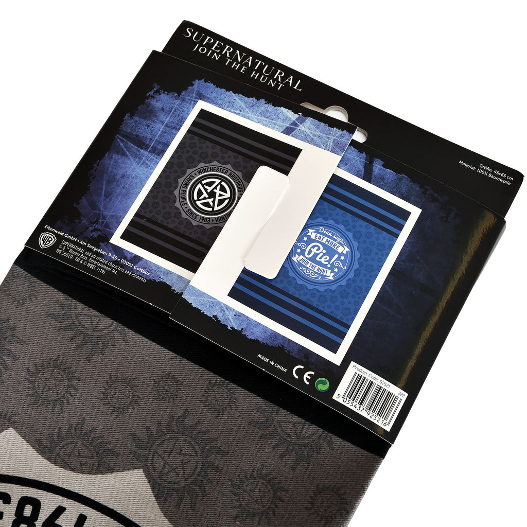 Image produit Supernatural - Set de torchons Winchester Hunt
