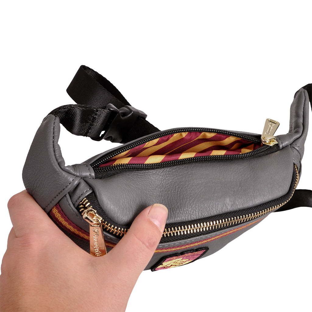 Image produit Harry Potter - Sac banane Gryffondor gris