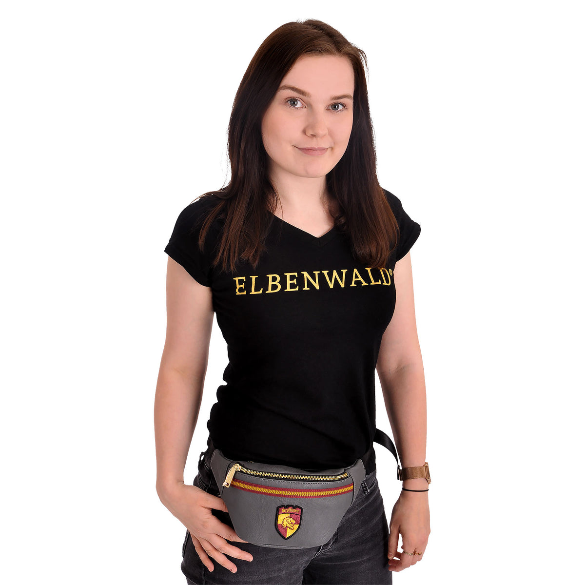 Image produit Harry Potter - Sac banane Gryffondor gris