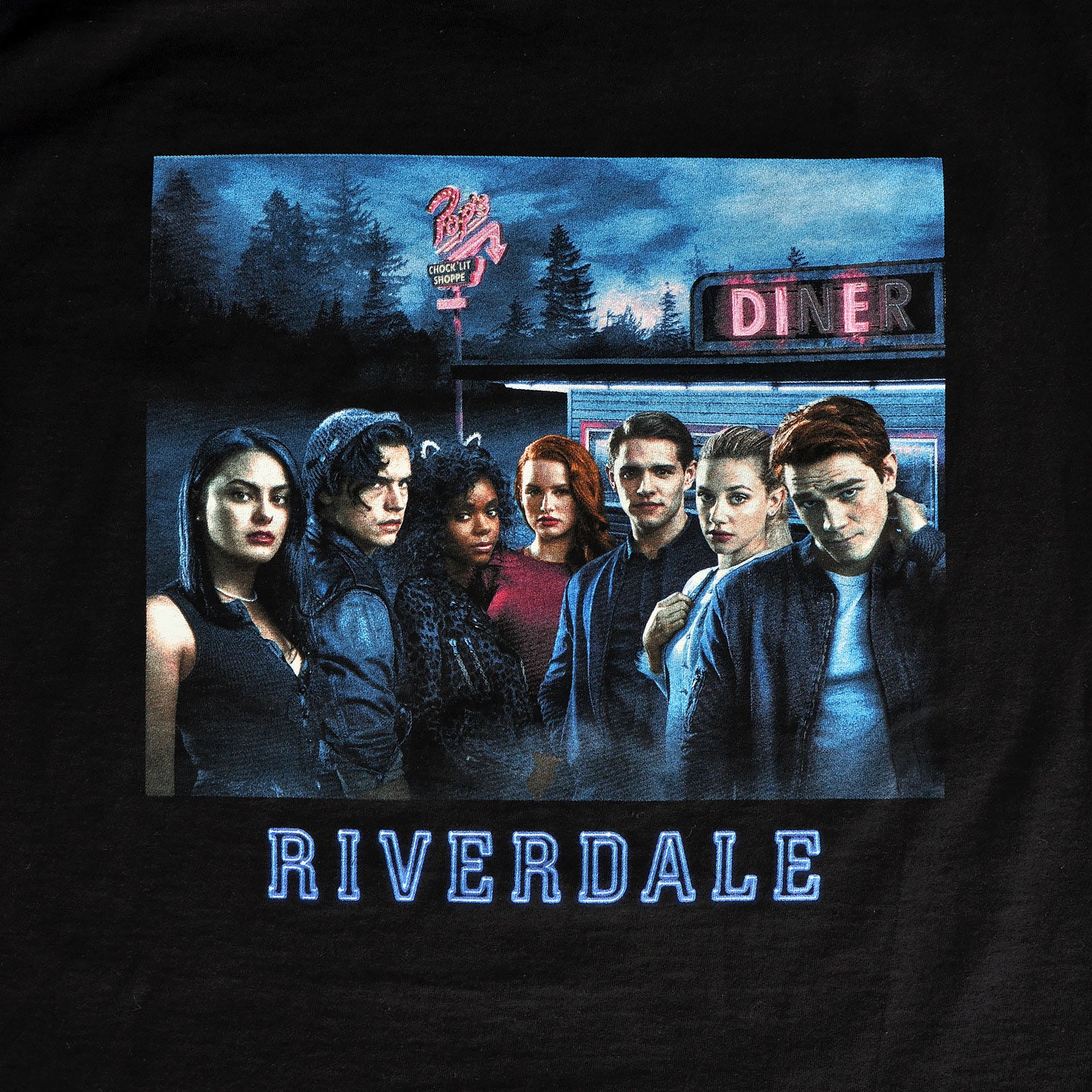 Image produit Riverdale - T-shirt de couverture de saison noir