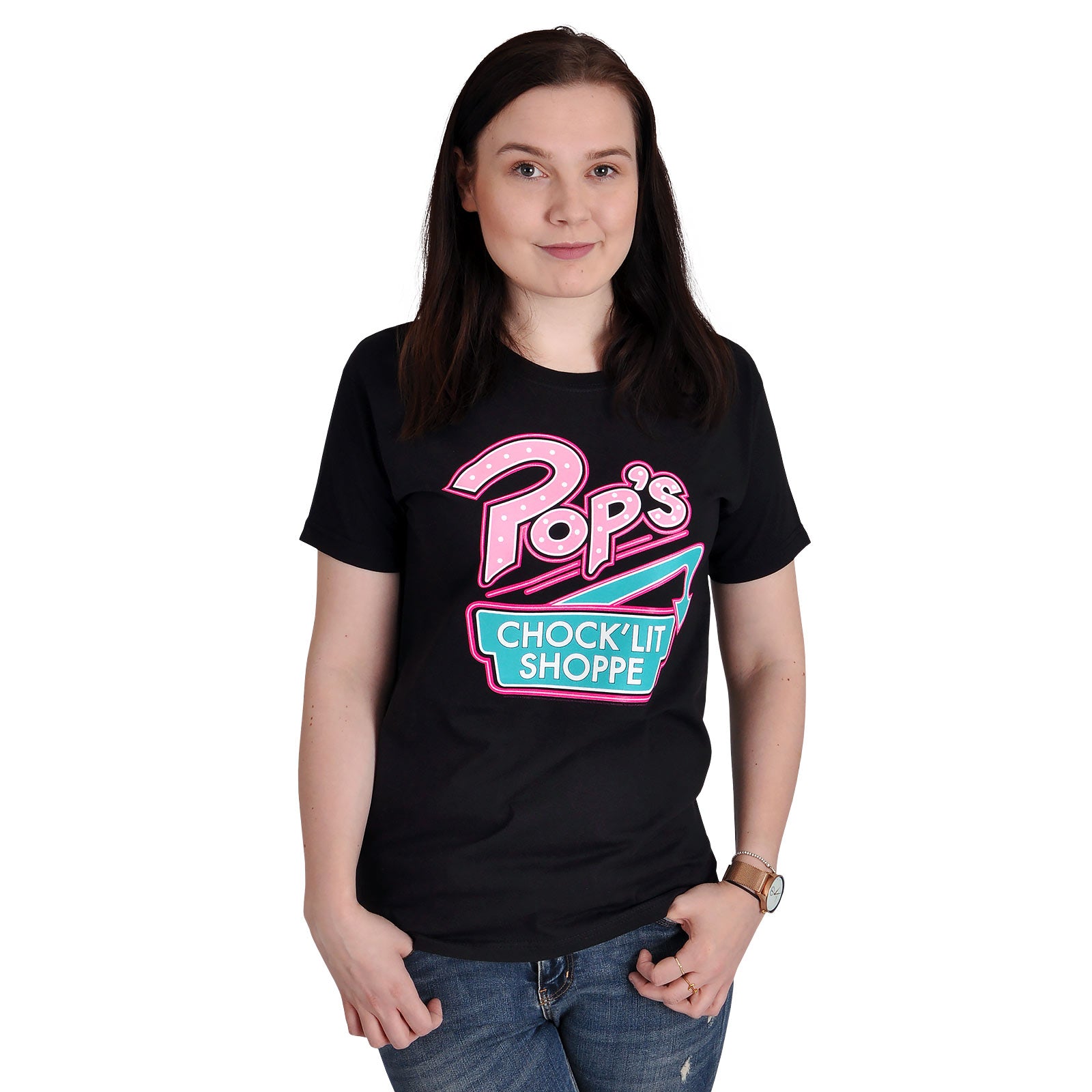 Image produit Riverdale - T-shirt Pop's Chock'lit Shoppe noir