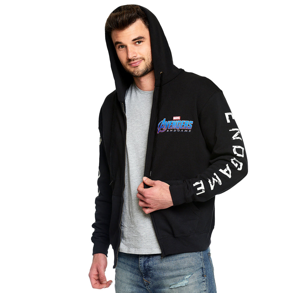 Image produit Avengers - Endgame Logo Sweat à capuche noir