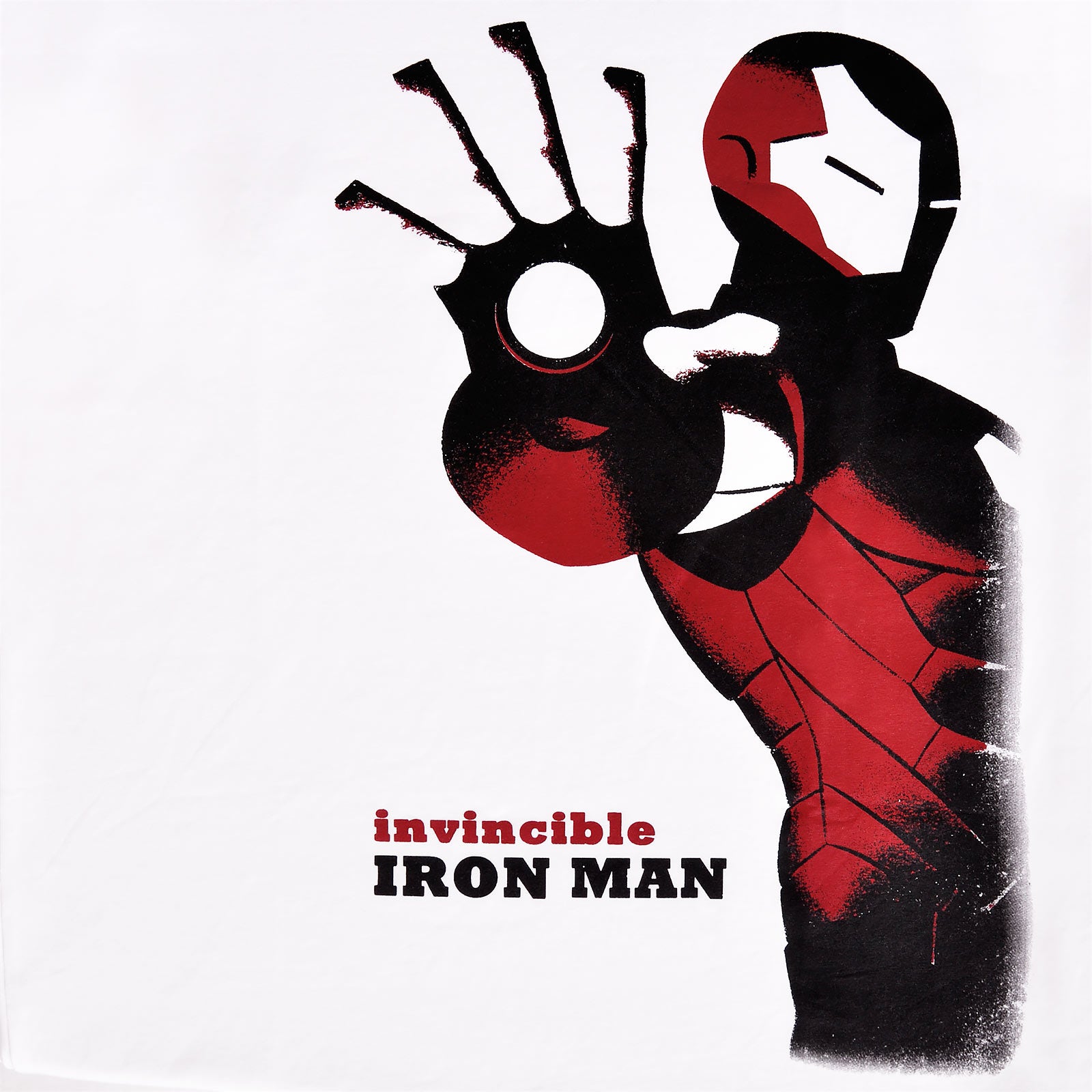 Image produit Avengers - T-shirt blanc Invincible Iron Man