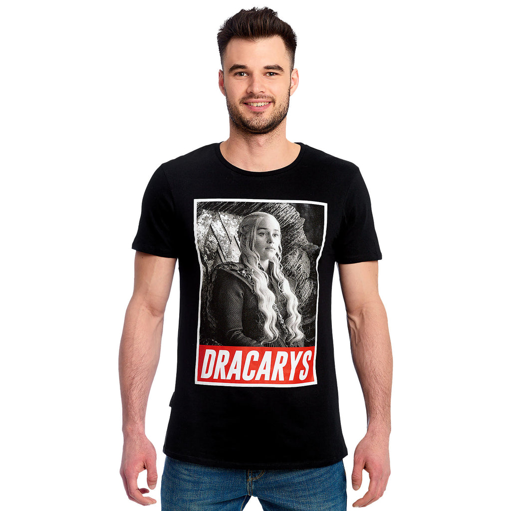 Image produit Game of Thrones - T-Shirt Daenerys Dracarys noir
