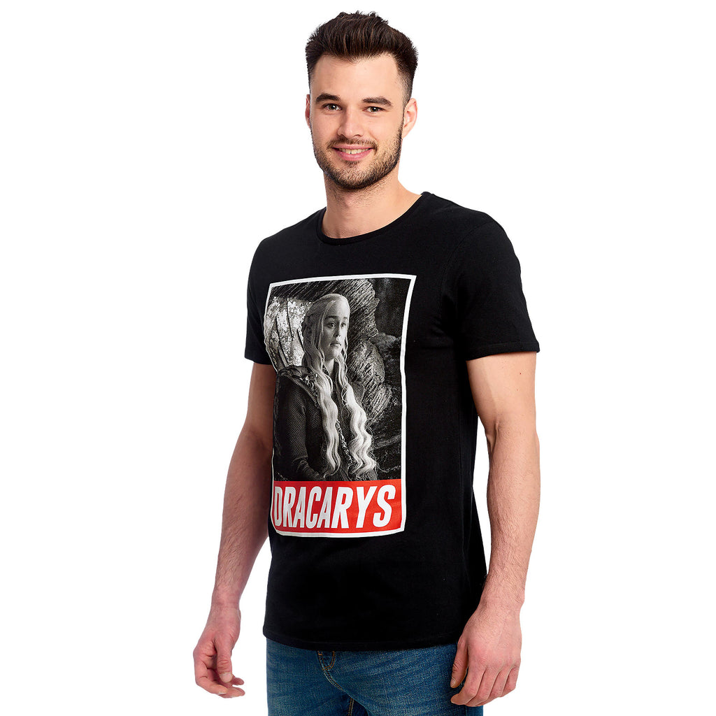 Image produit Game of Thrones - T-Shirt Daenerys Dracarys noir