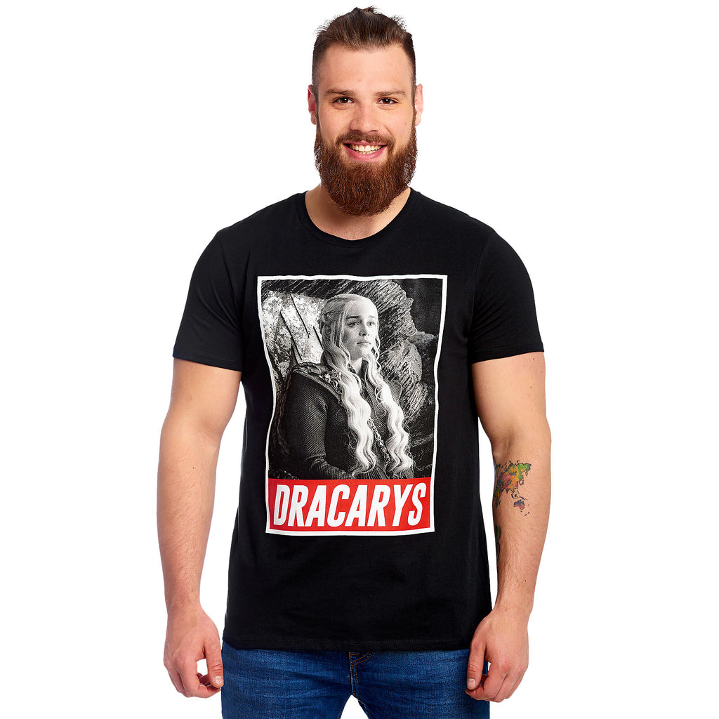 Image produit Game of Thrones - T-Shirt Daenerys Dracarys noir