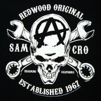 Image produit Sons of Anarchy - T-Shirt noir avec logo Samcro Skull