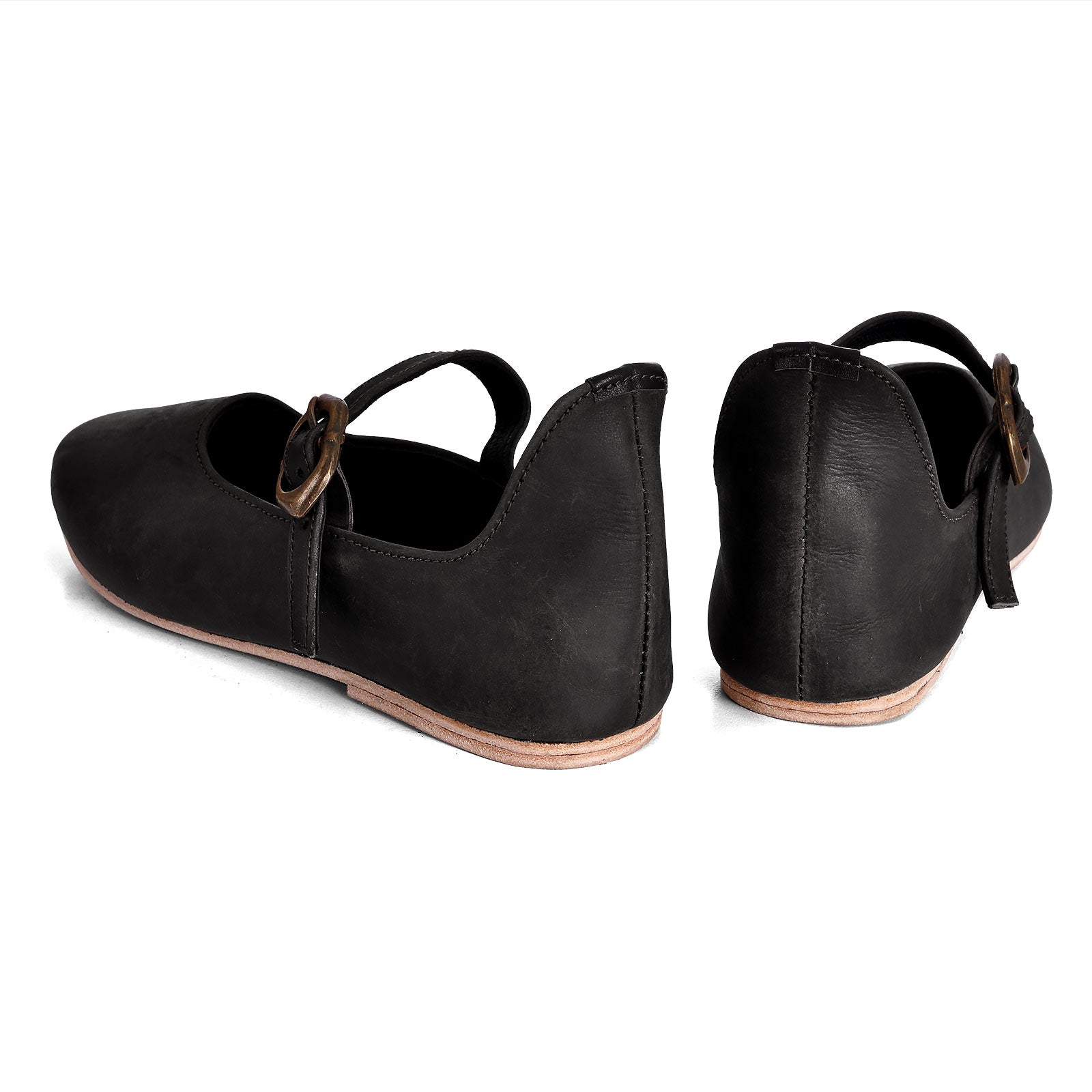 Image produit Chaussures Médiévales Cecilie Femme Noir