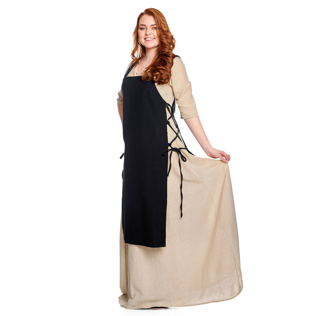 Image produit Sur-robe médiévale Aleiga noir