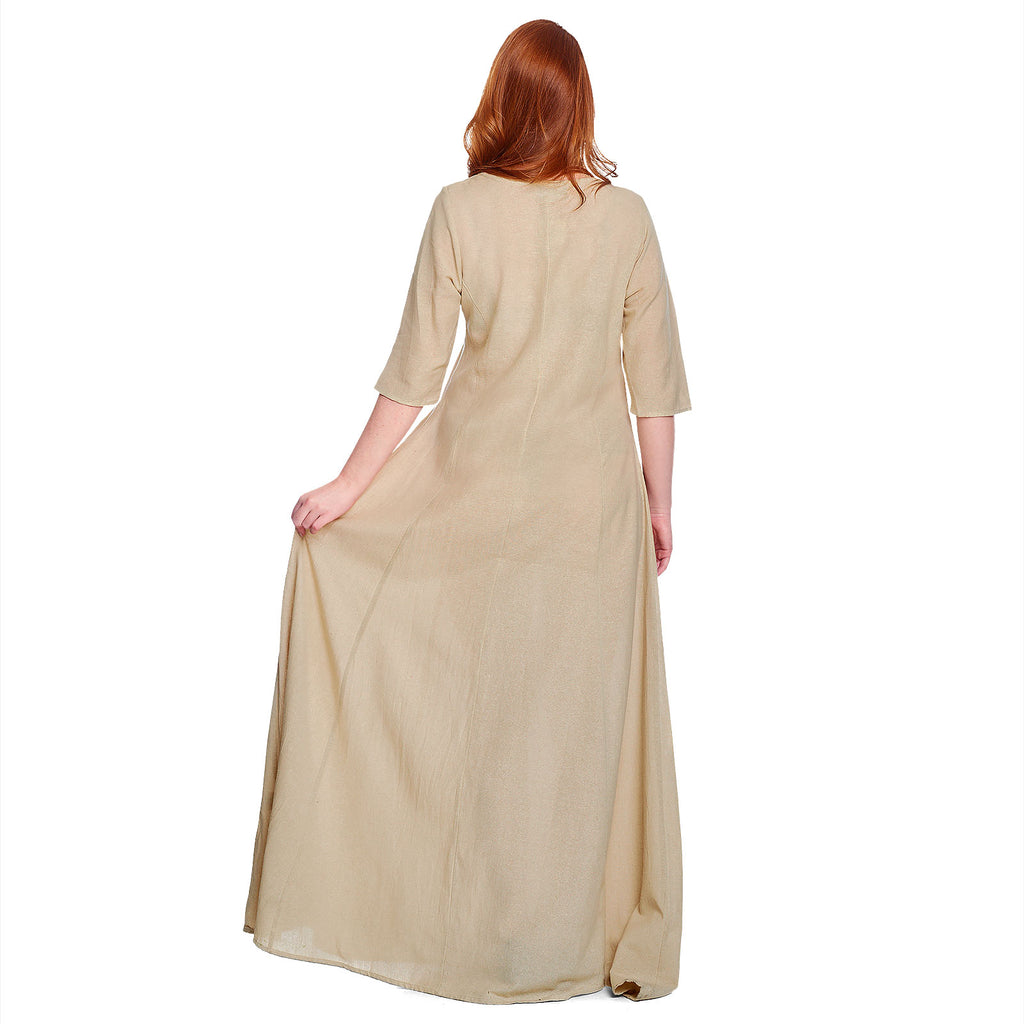 Image produit Sous-robe médiévale Silja beige