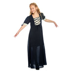 Image produit Robe d'été médiévale pour enfants bleu beige