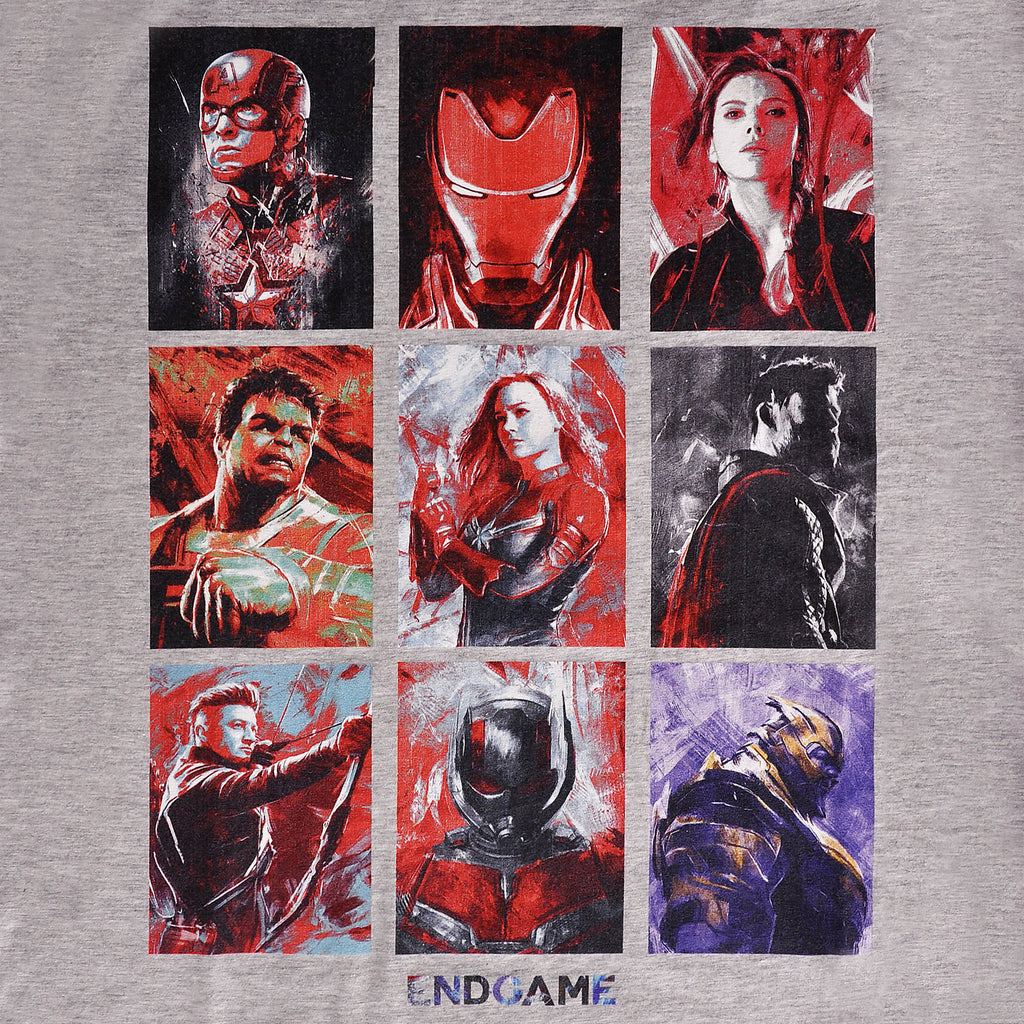 Product image Avengers - Endgame Character Portraits T-Shirt grey