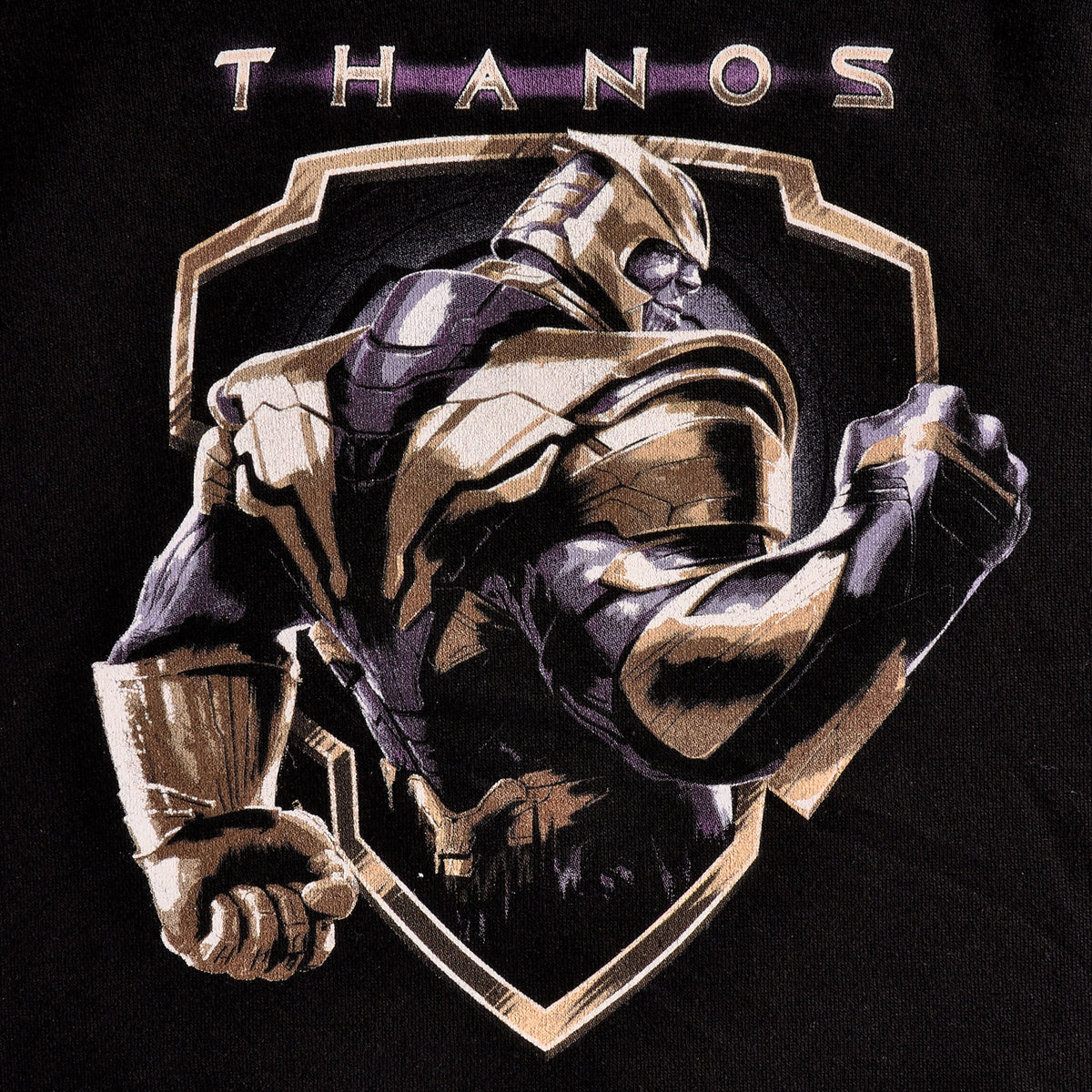 Image produit Avengers - Sweat à capuche Thanos Crest noir