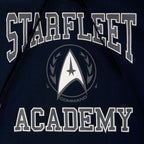 Image produit Star Trek - Sweat à capuche bleu de l'Académie Starfleet