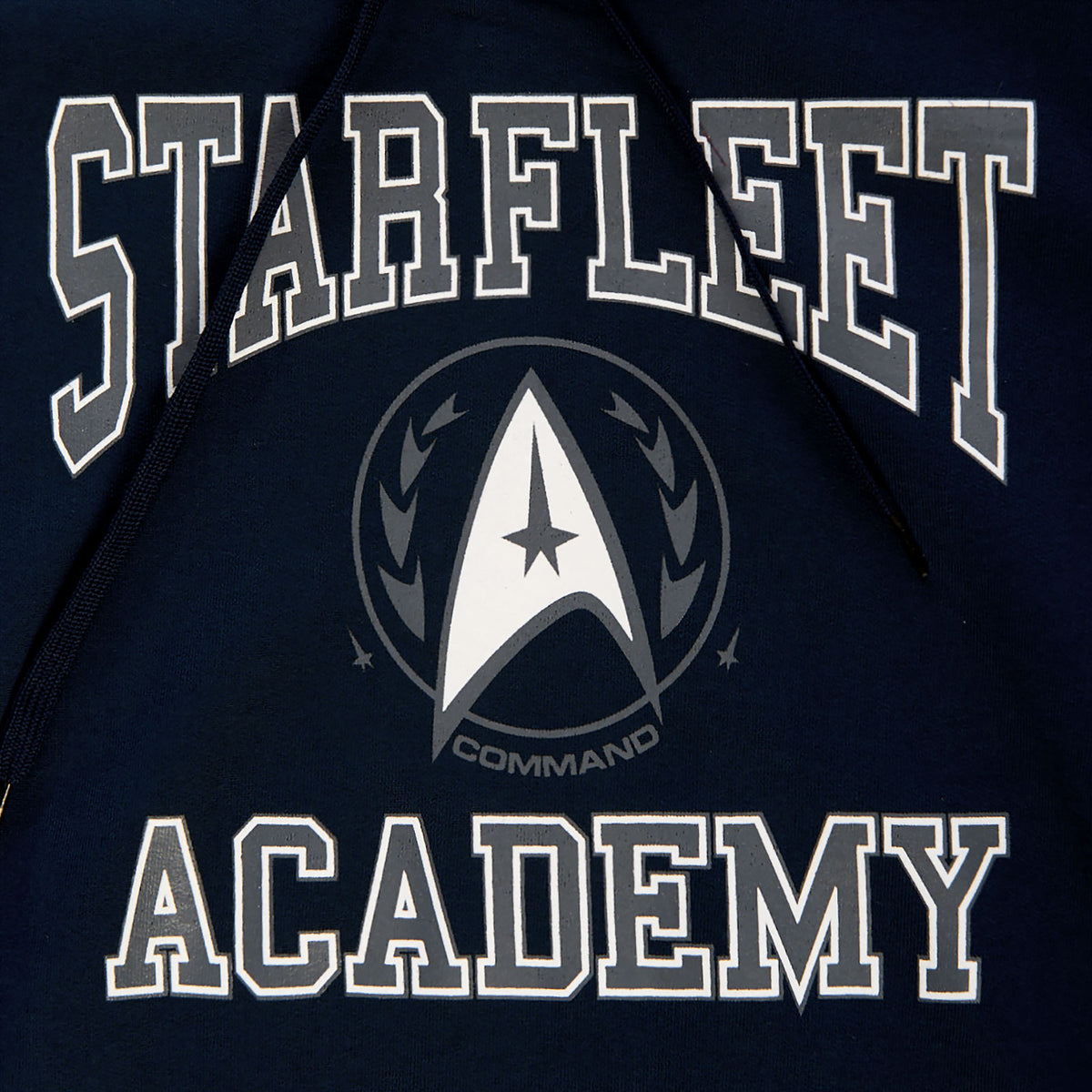 Image produit Star Trek - Sweat à capuche bleu de l'Académie Starfleet